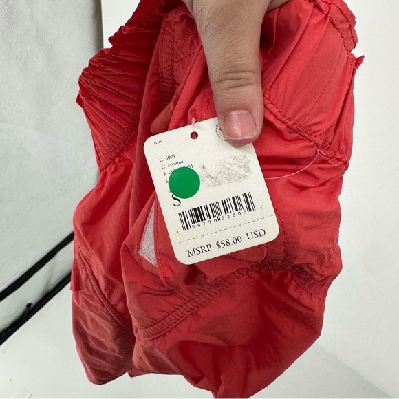 NEW Free People In The Wild Short - Women's in Cayenne Pink red Size small - Picture 5 of 6